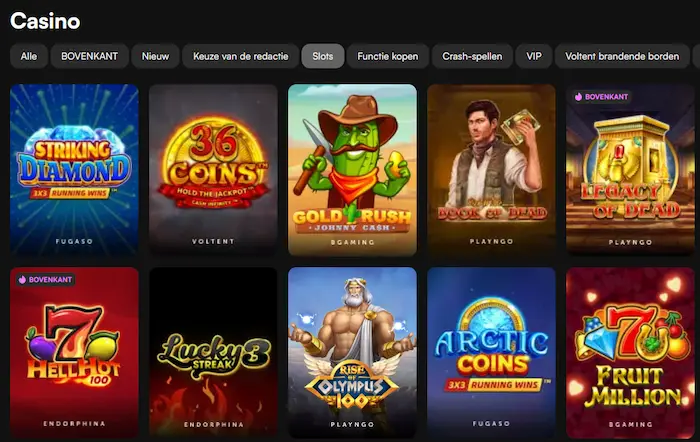New Lucky Casino Games